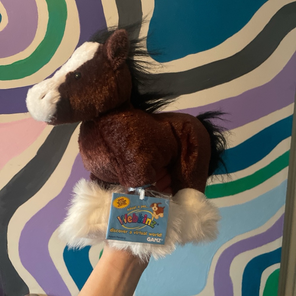 Webkinz Clydesdale Plush